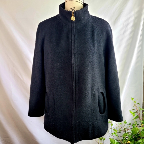 Betsy Johnson Wool Circle Coat - Picture 4 of 10